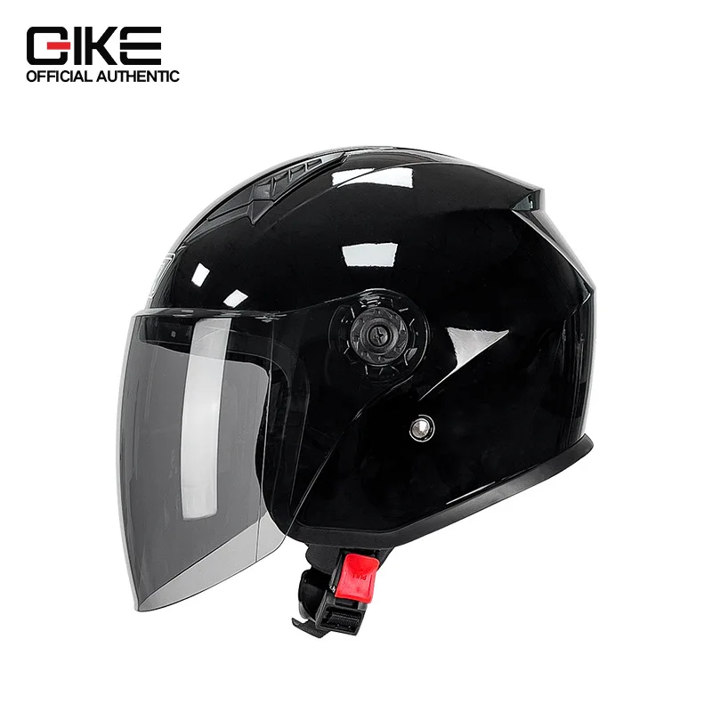 

Мужской мотоциклетный шлем с открытым лицом 3/4, легкий и вентилируемый, сертифицированный DOT ECE, солнцезащитный козырек, для скутера, мопеда, велосипеда