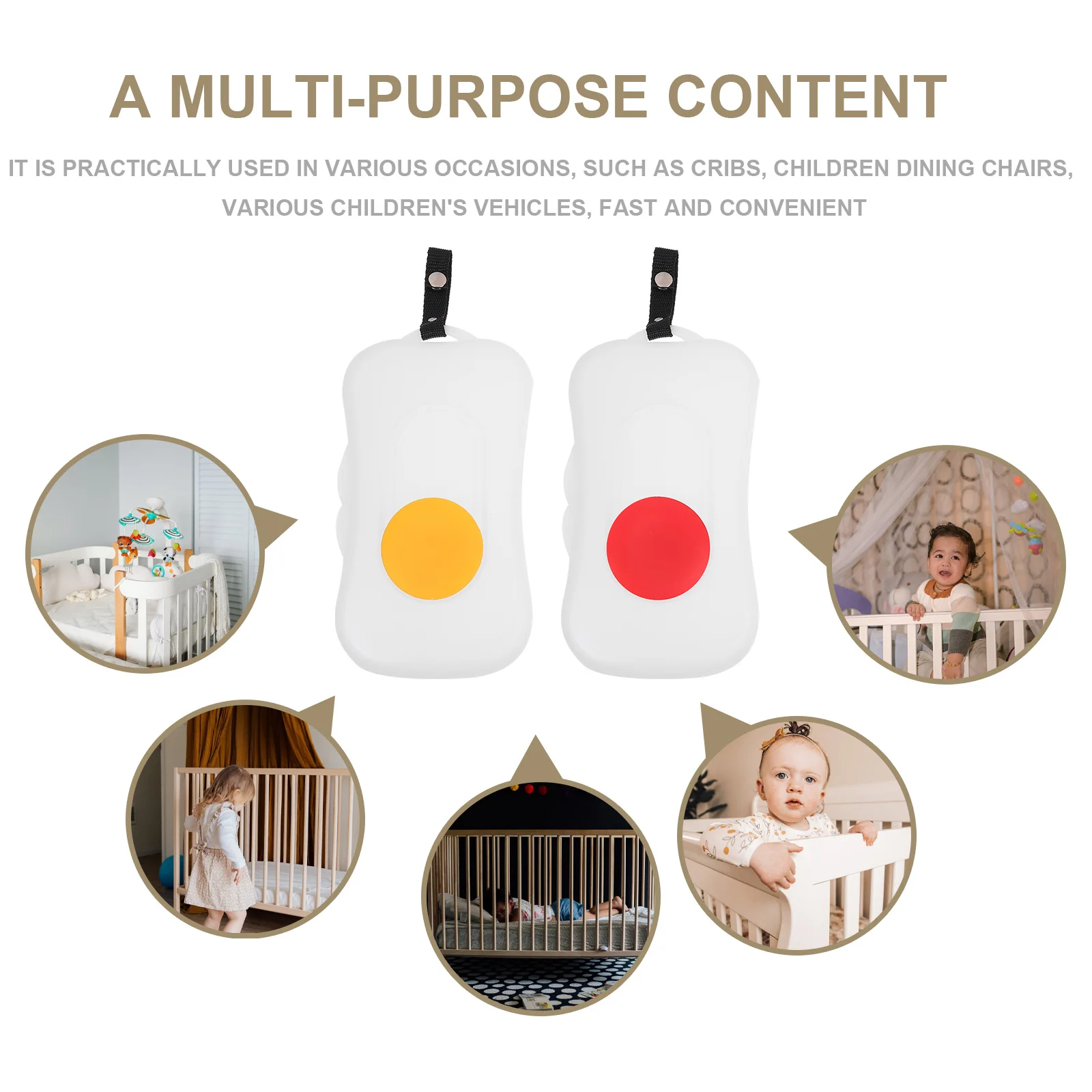 2 pezzi custodie portatili per fazzoletti bagnati riutilizzabili in materiale PP antipolvere per passeggino per culla scatole di salviette portatili da viaggio per veicoli