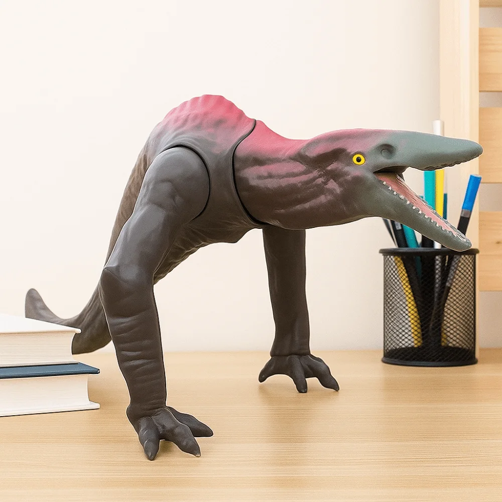 

Vinyl Skullcrawler Movable Action Figure Statue Handmad Realistic Goanna Model Crafts Collectible Lizard Miniatures Figurine