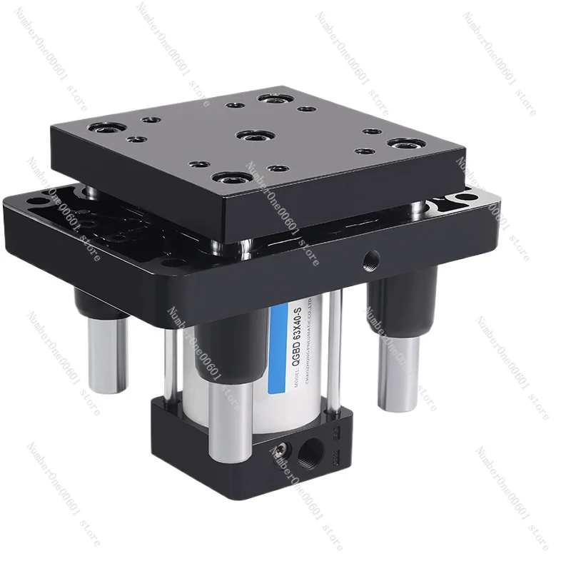 

Four Guide Column Lifting Cylinder QGBD63/80-40-50-S Double Speed Assembly Line Transfer Machine Fixture Four Axis Cylinder