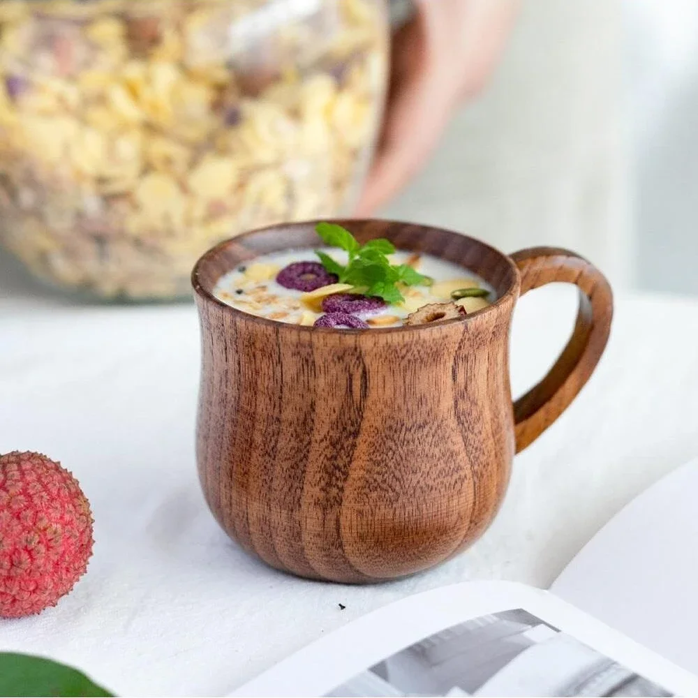 Wooden Cup Handling…