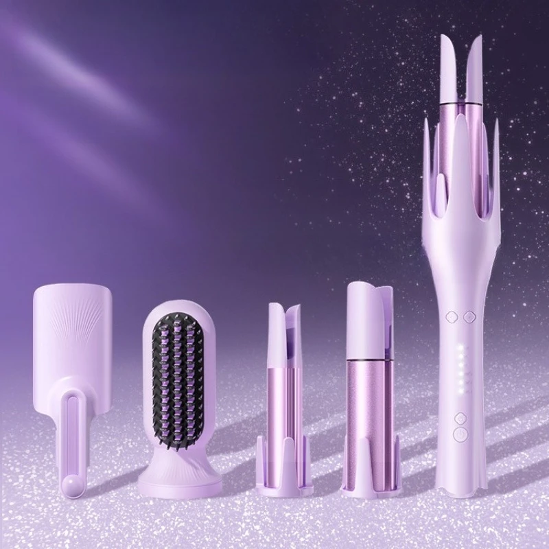 Fully automatic curling tool, long-lasting shape large wave hair straightener 40 more three-in-one