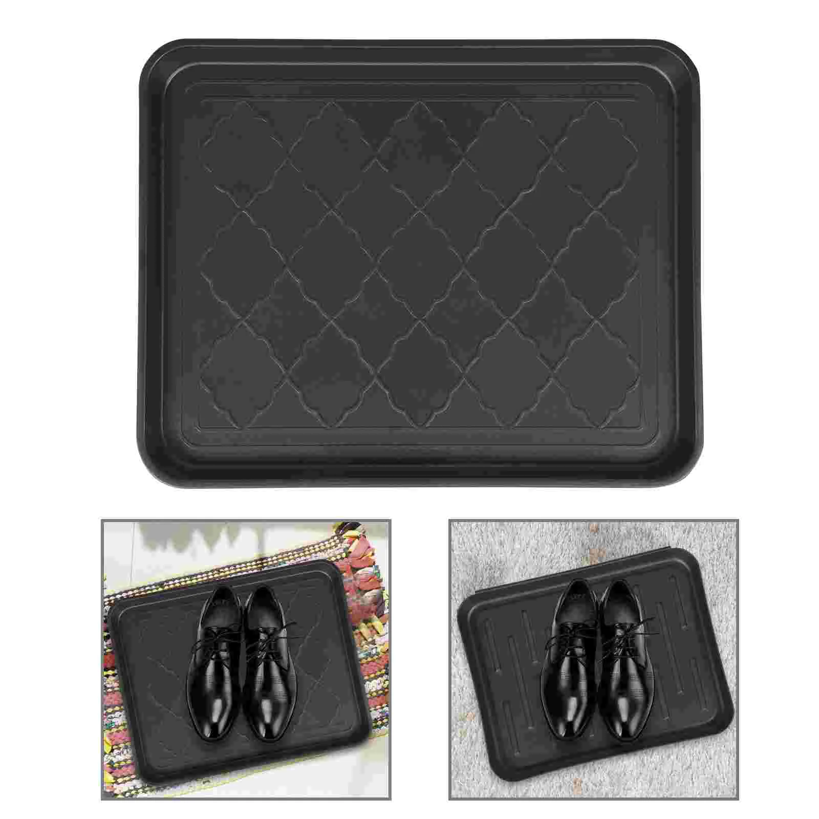 Boot Tray Waterproof Multi-purpose Shoe Boots Shoes Storage Plate Floor Protector