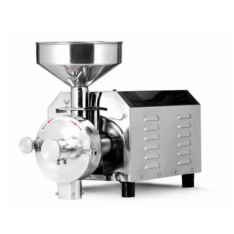 Home Use Stainless Steel Grain Flour Herb Powder Grinding Machine