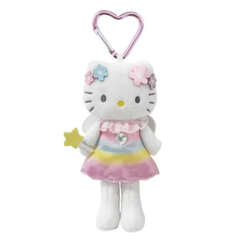 Pluszowe zabawki Sanlio Kawaii Hello Kitty z serii Long Leg Angel JK Uniform, plecak na co dzień, zawieszka z kreskówki, prezent na festiwal dla dzieci.