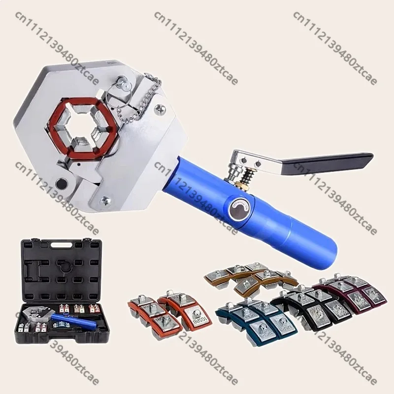Mini Hydraulic Hose Crimping Tool for Barbed & Beaded Fittings