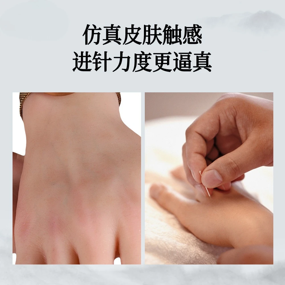 

Acupuncture Model Hand Model Simulation Hand Acupuncture Practice Teaching Acupoint Massage Teaching Aids
