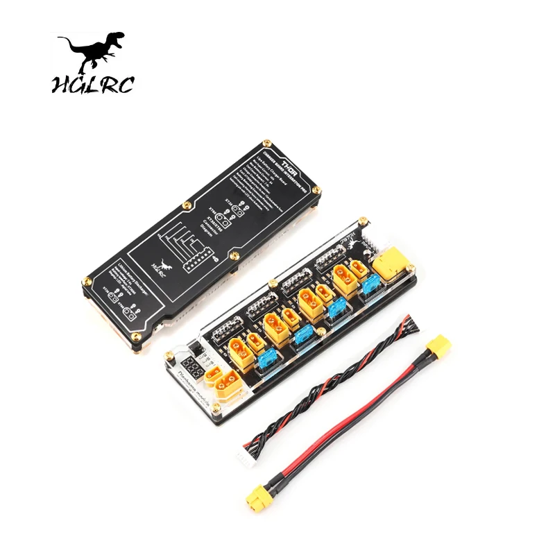 

HGLRC Thor PRO LIPO Battery Balance Charger Board 40A XT60 XT30 2-6S LIPO Discharger For IMAX B6 ISDT Q6 Nano HOTA D6 Charger