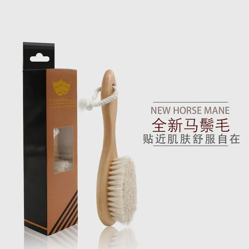 Shave Beard Brush Barber Carving Cleaning Brush Double-sided Comb Brush Bristle Hair Beard Styling Tools for Men Pro Для Волос