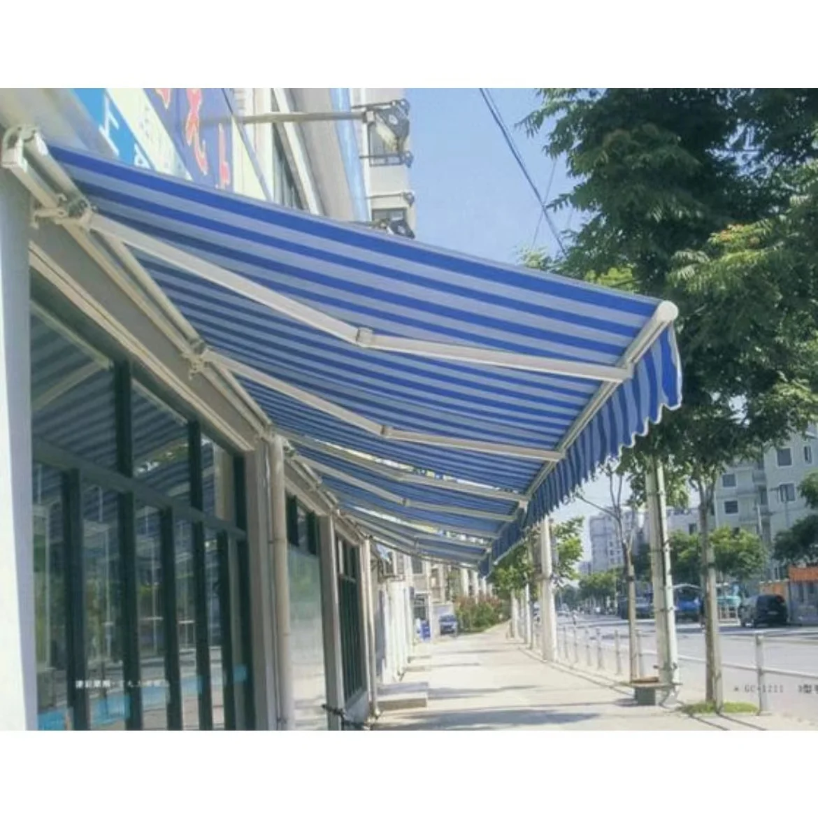

4*3m Fully Open Type Awning Outdoor Manual and Electric Garden Canopy Sun Shade Balcony Patio Retractable Awning Aluminum