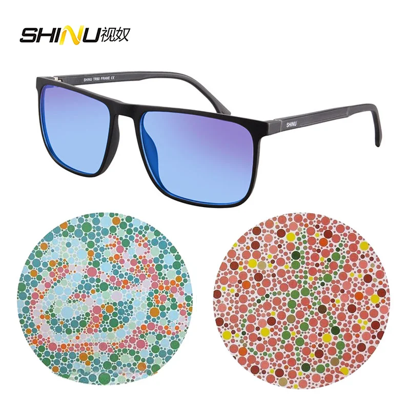 shinu-color-blind-glasses-protan-deutan-for-men-corrective-red-and-green-color-blindness-eyeglasses-tr90-glasses-square-frame