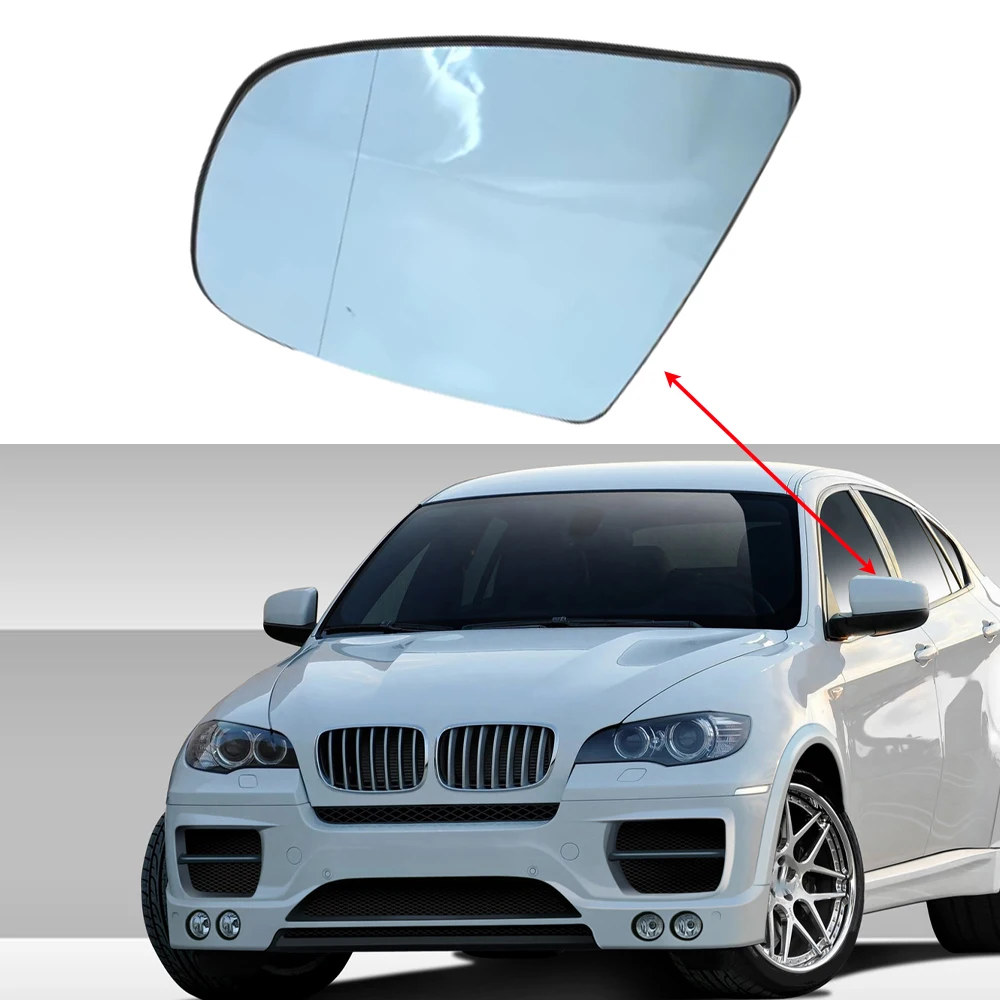 51167174981 51167174982 Heated Side Rearview Mirror Glass for BMW X5 E70 E70 LCI 2007-2013