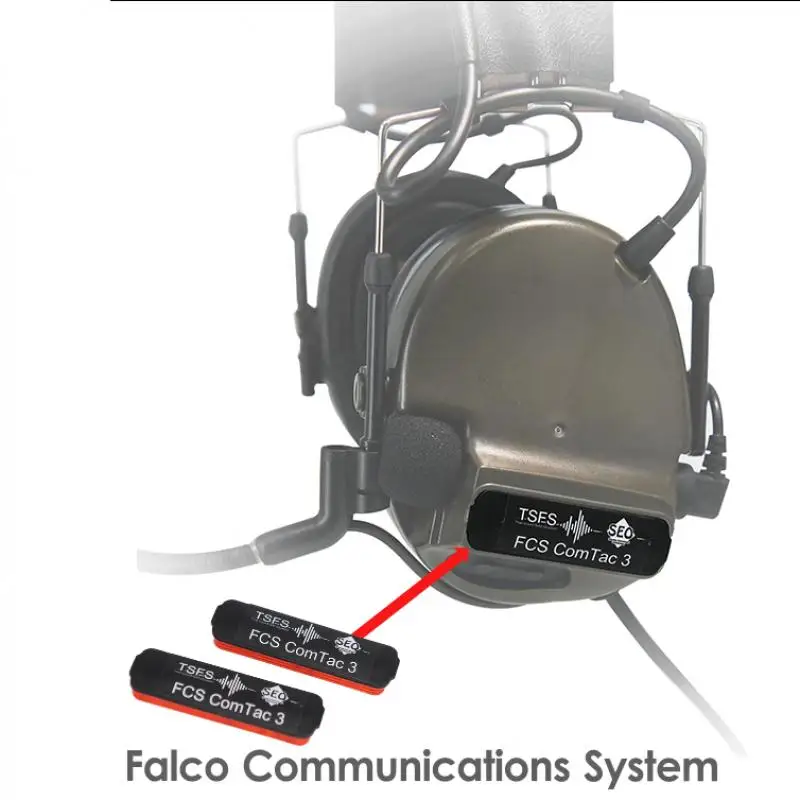COMTAC 3 Cubierta batería – Tapa protectora auricular táctico - imagen 3