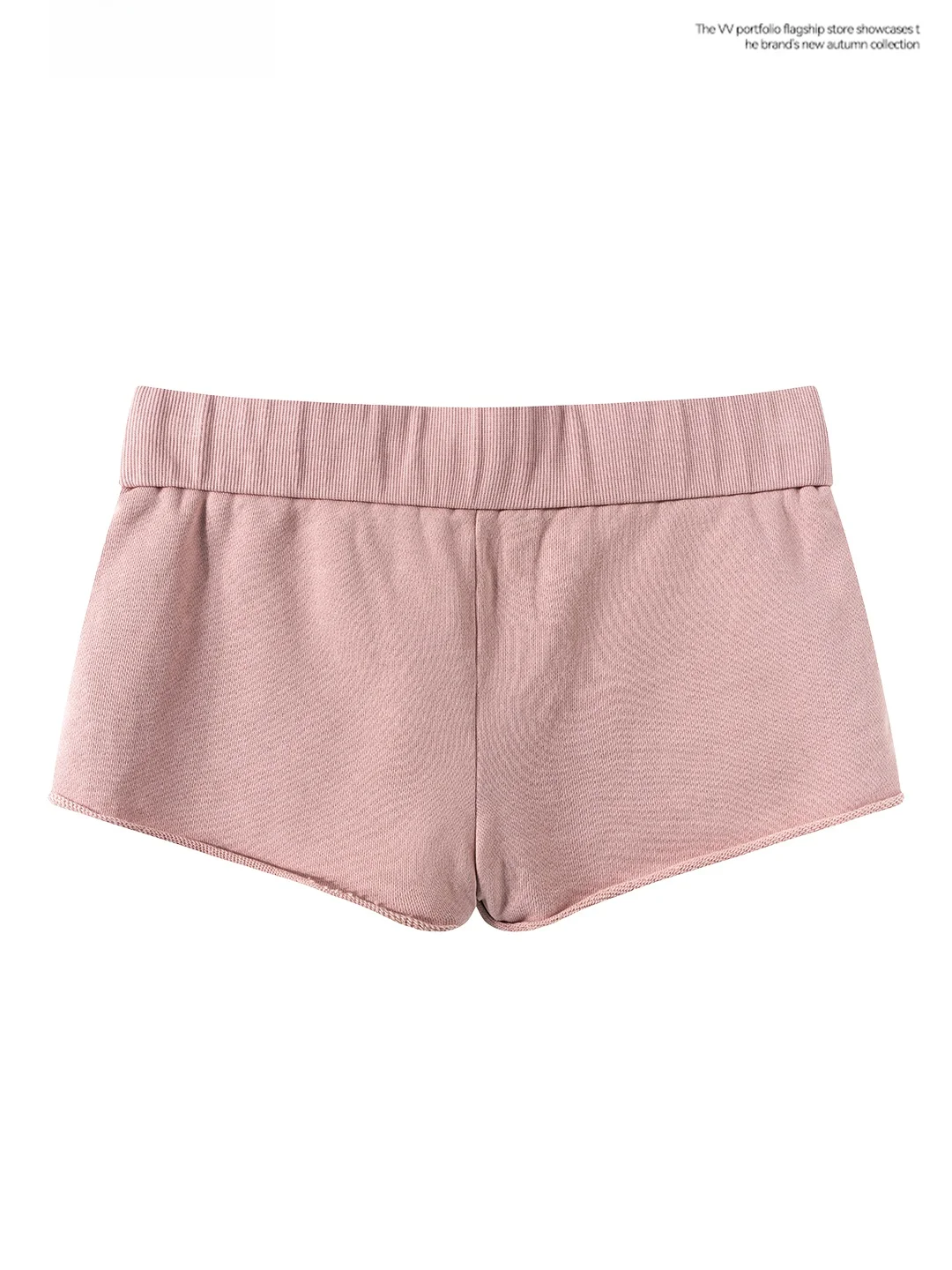 American Style Hot Girl Letter Print Sweet Pink Base Short Pants Women Slim High Waist Slimming Belted Cuffed Summer Trousers