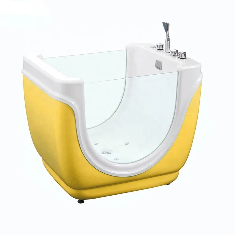 Acrylic Thermostat Massage Spa Bathtub