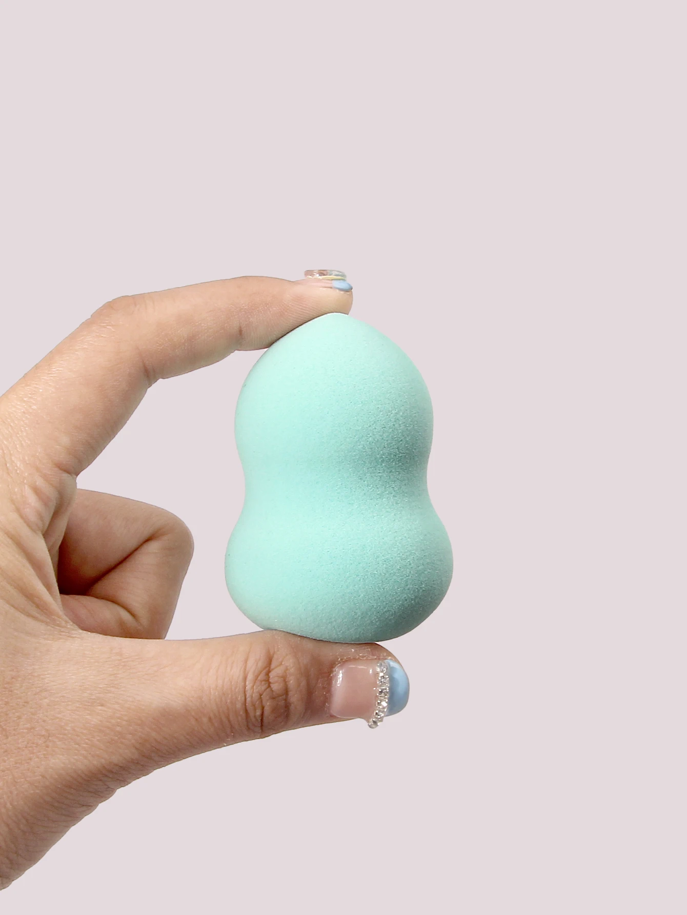 خلاط تجميل متوسط الحجم ، إسفنجة مكياج متعددة الألوان ، للحصول على سائل مثالي ، كريم ، بودرة ، غير لاتكس ، 12 +