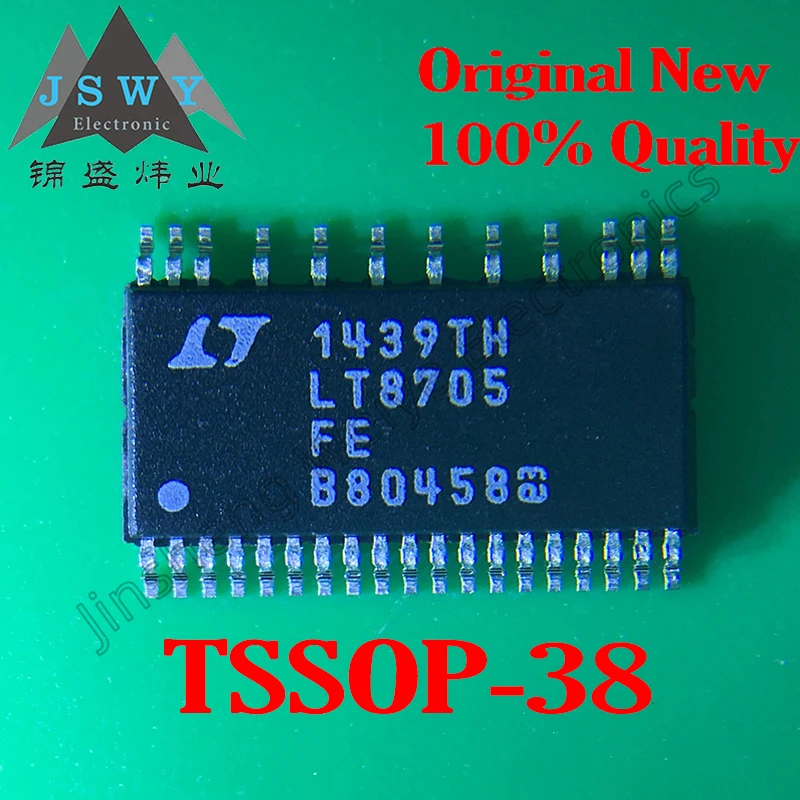 

1/5 PCS LT8705 TSSOP-38-EP-4.4mm Buck-Boost DC-DC Power Supply IC. 100% Original Stock. Fast Shipping. Electronic Components.