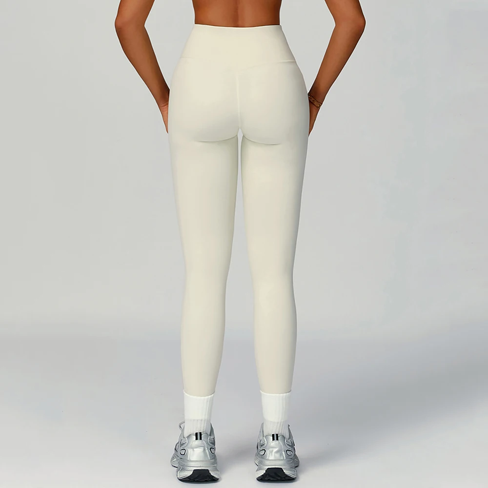 

New High Waist Yoga Pants Women Tummy Control Leggings Stretchy Soft Workout Running Pants Gym Fitness Sport Pant Athletic Wearr