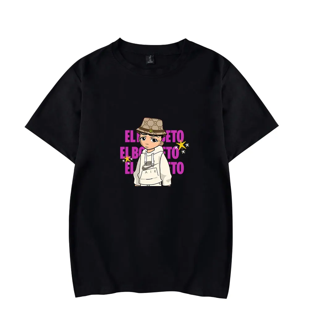 

EL BOGUETO Merch T-Shirt For Women/Men short Sleeve Tshirt Tee Fashion Summer Streetwear graphic Tshirt Style4