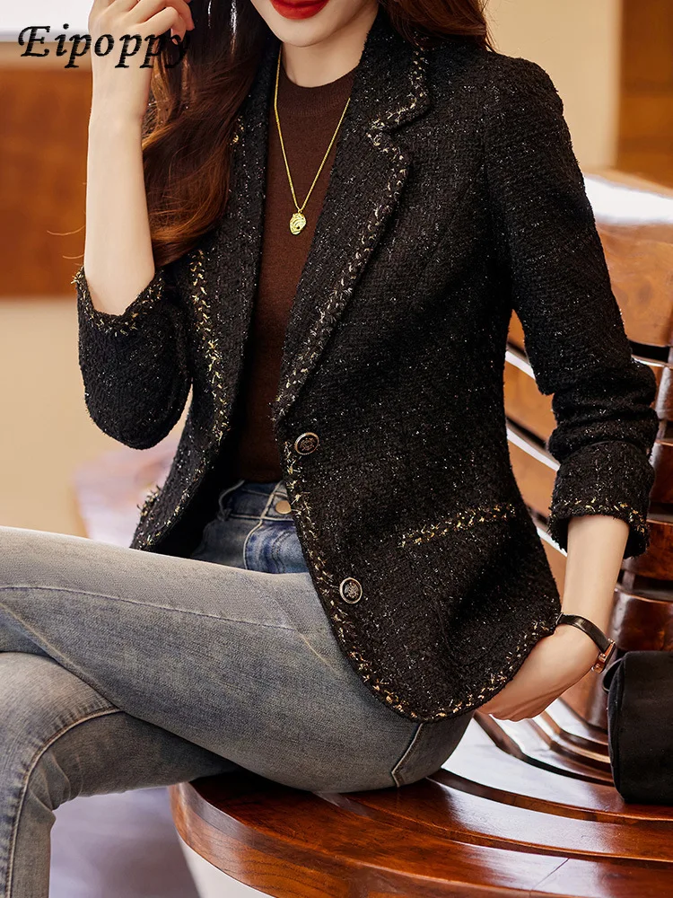 ชุดสูทสีเขียวสำหรับผู้หญิงเสื้อผ้าทางการหรูหราใหม่เสื้อสูทลำลองสำหรับฤดูใบไม้ผลิและฤดูใบไม้ร่วง