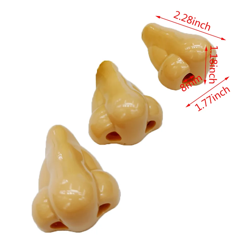 3/2/1 buah rautan pensil hidung untuk anak-anak lucu alat tulis sekolah kelas perlengkapan sekolah hadiah pesta ulang tahun