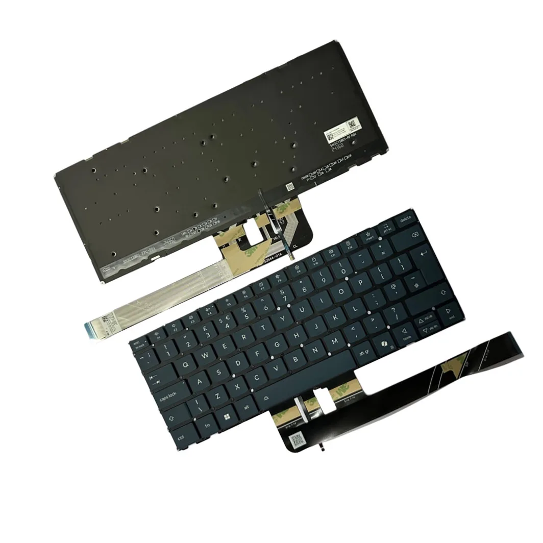UK/French FR Layout Backlight Backlit Keyboard With AI keycap For Lenovo Yoga Pro7 14ARP8/14APH8/14IRH8 IMH9 AHP9