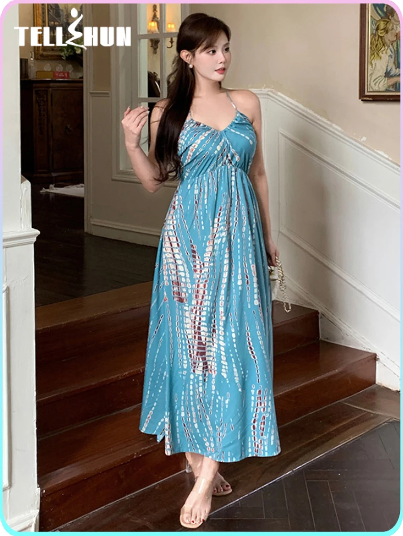 

bohemian floral long a-line dress gala women's chubby sexy v-neck party Elegant gowns dress for wedding guest outfits Luxury