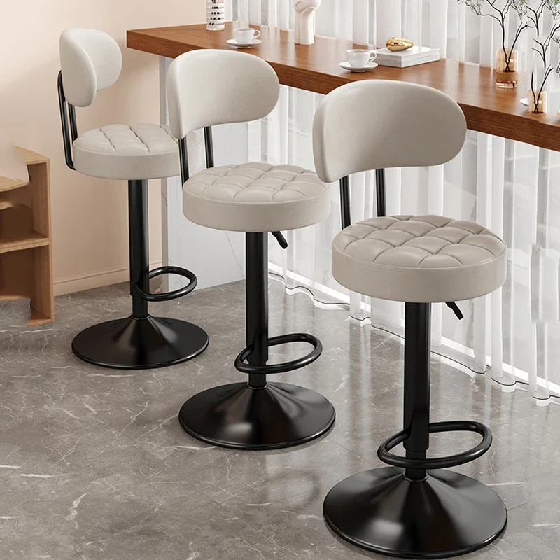 

Барный стул со стойкой, регулируемый расслабляющий поворотный современный барный стул для кемпинга, сверхлегкий Silla Para Barra Cadeira, мебель для дома