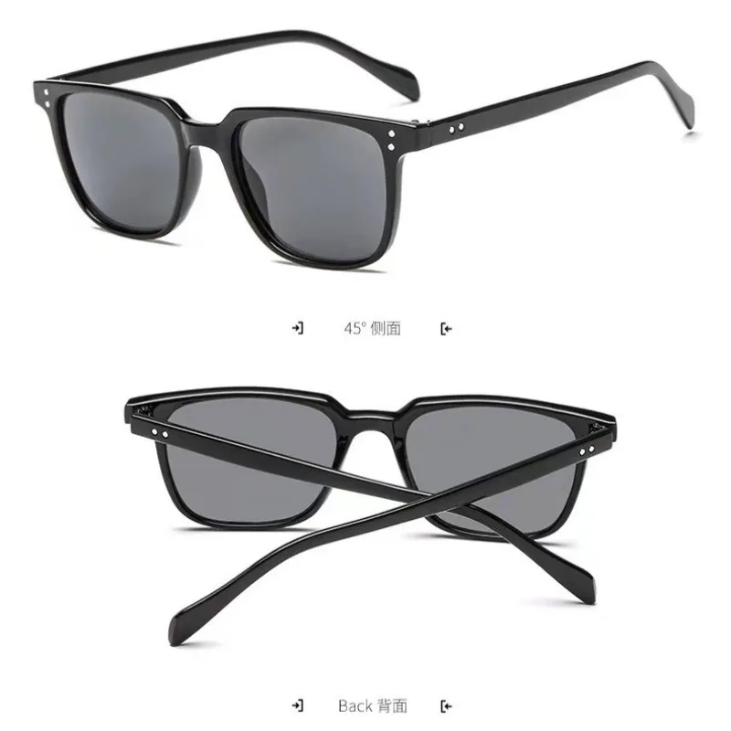 

Leopard Dark Green Square Sunglasses Man Shades Male Sun Glasses Brand Designer Travel Vintage Oculos De Sol Zonnebril Heren