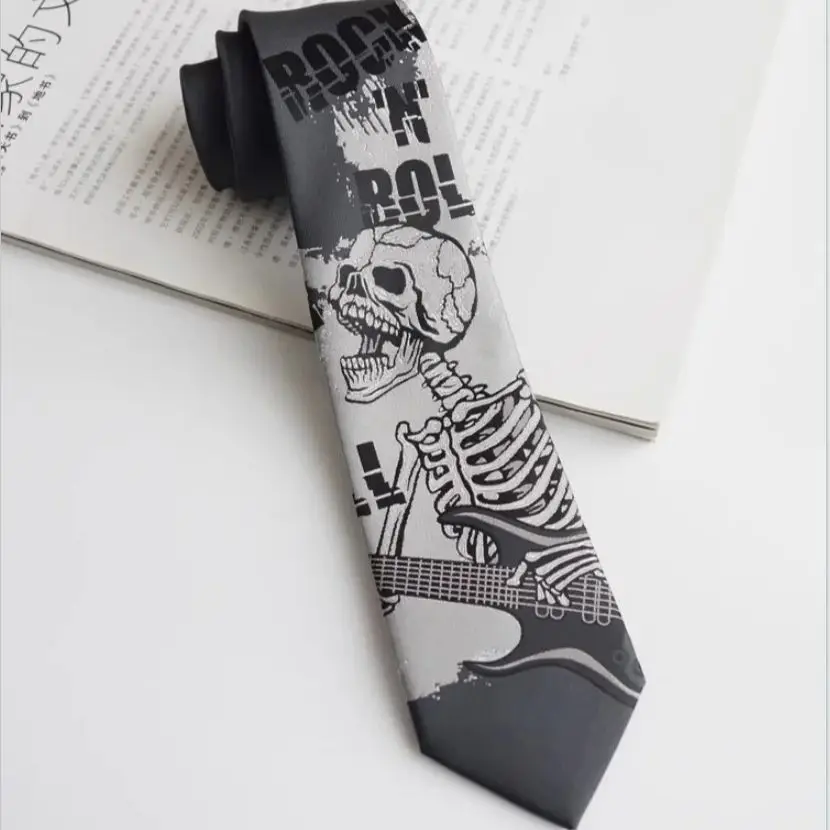 

High Quality Men Women Fashion Designer Vintage Grey Jacquard Ties For Shirt Boy Girls Performance Necktie Tie TB446