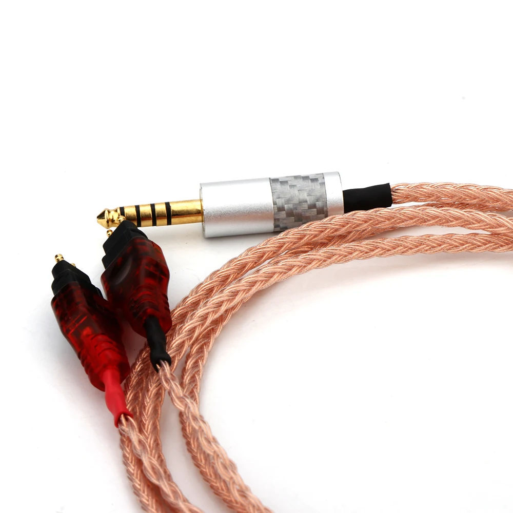 2.5mm 3.5mm XLR Balanced 16 Core 99% 7N OCC Earphone Cable For HD580 HD600 HD650 HDxxx HD660S HD58x HD6xx Headphone