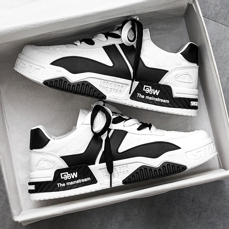 

Men's New Vulcanized Shoes Style Fashionable All-match Casual Shoes Breathable Wear-resistant Men's Sneakers Brand Designer Shoe
