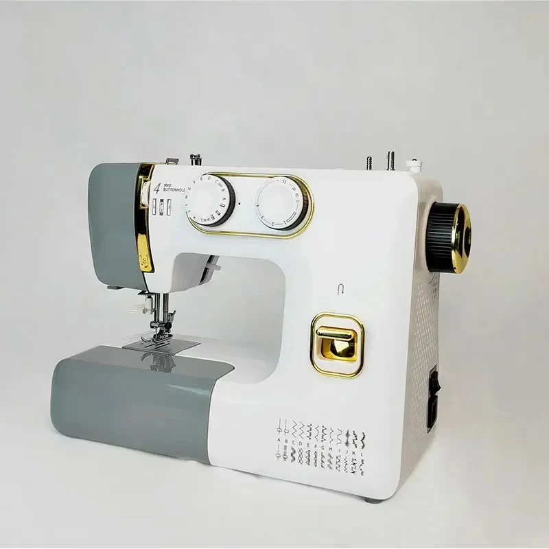 Tragbare 220V Elektrische Multifunktions-Nähmaschine FY-E300 mit Automatischem Einfädeln und Servomotor