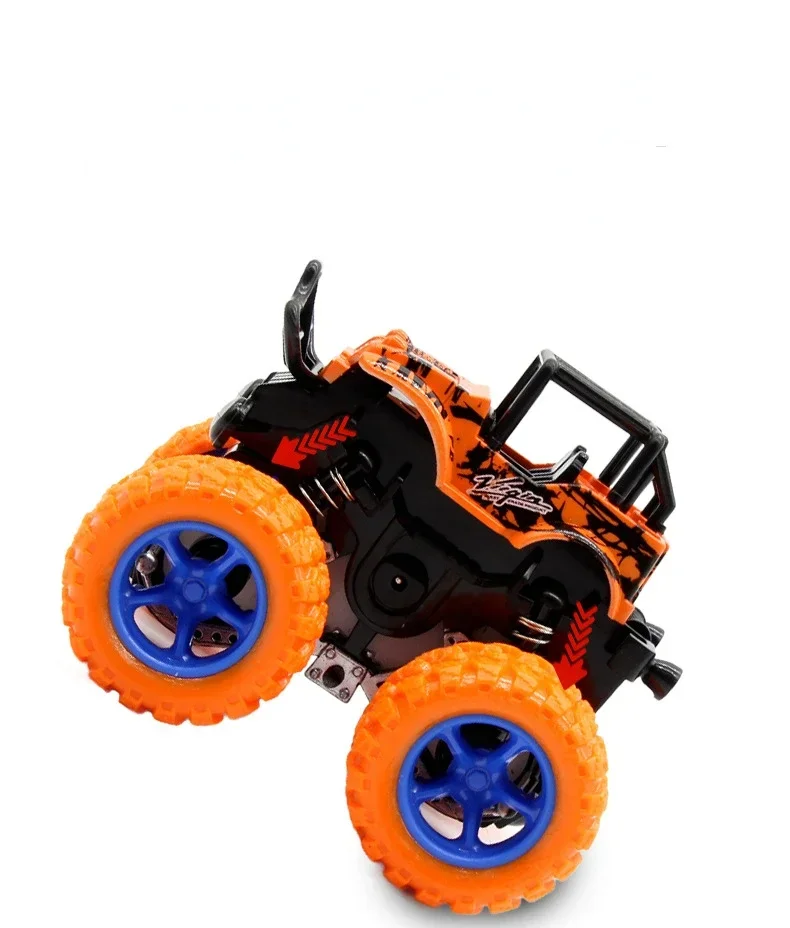 Off-Road Car Toys Rotate Toy Vehicles Inertial Four-wheel Drive Stunt Military Missile Engine Excavator Vehicle Toy