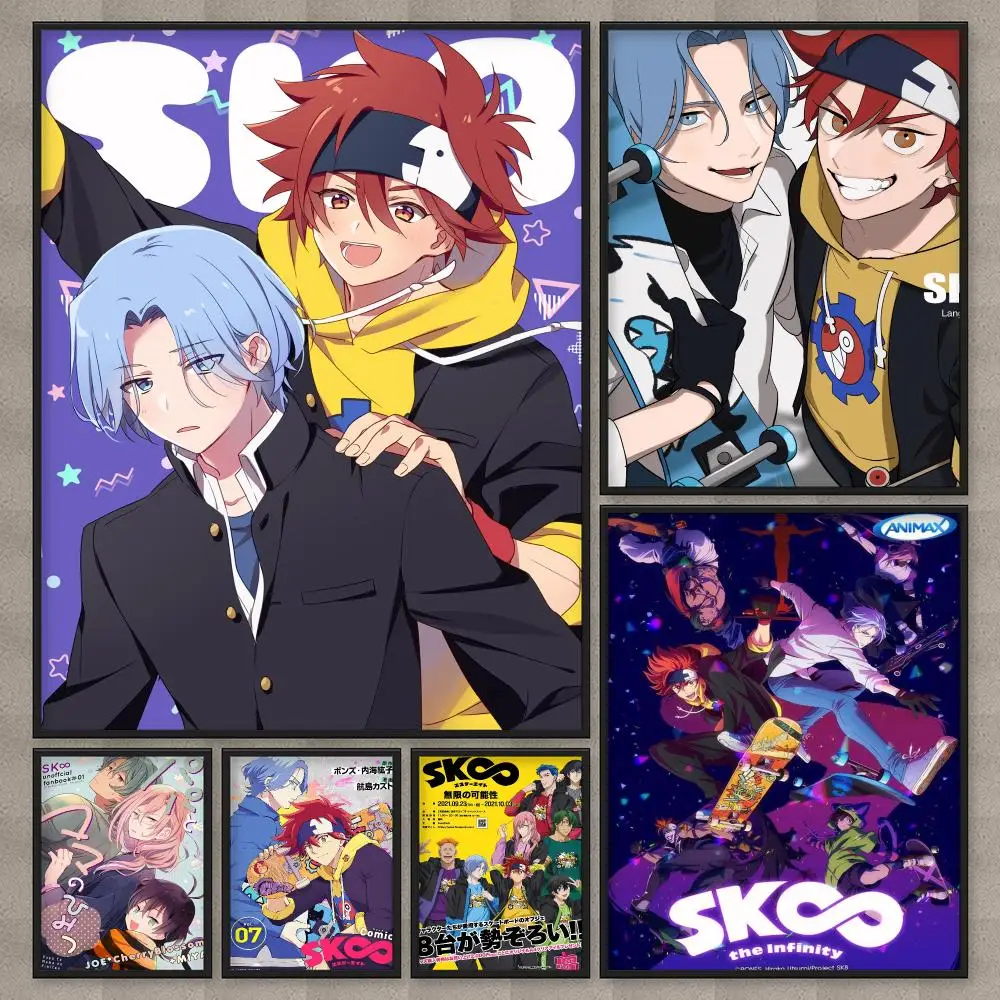 Anime S-Sk8 The I-Infinity Poster HD Wall Art Home Decor Waterproof Print Bedroom Garage Party Gift