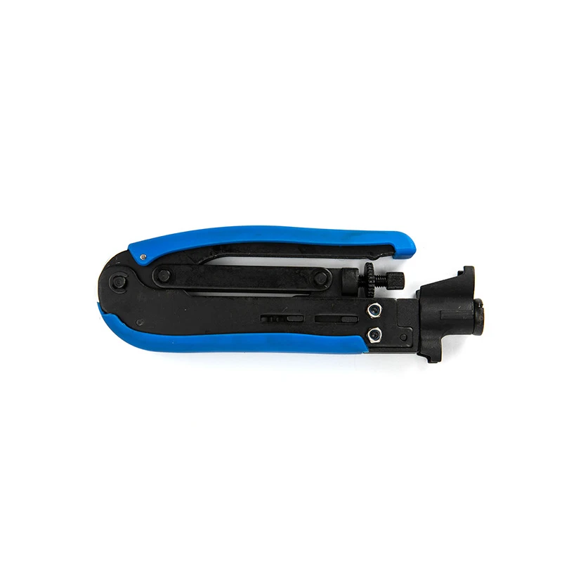 Carbon Steel Compression Wire Crimper Plier Crimping Tool For RG59 RG6 Cable F Coaxial Connectors Cable TV Crimper Tool