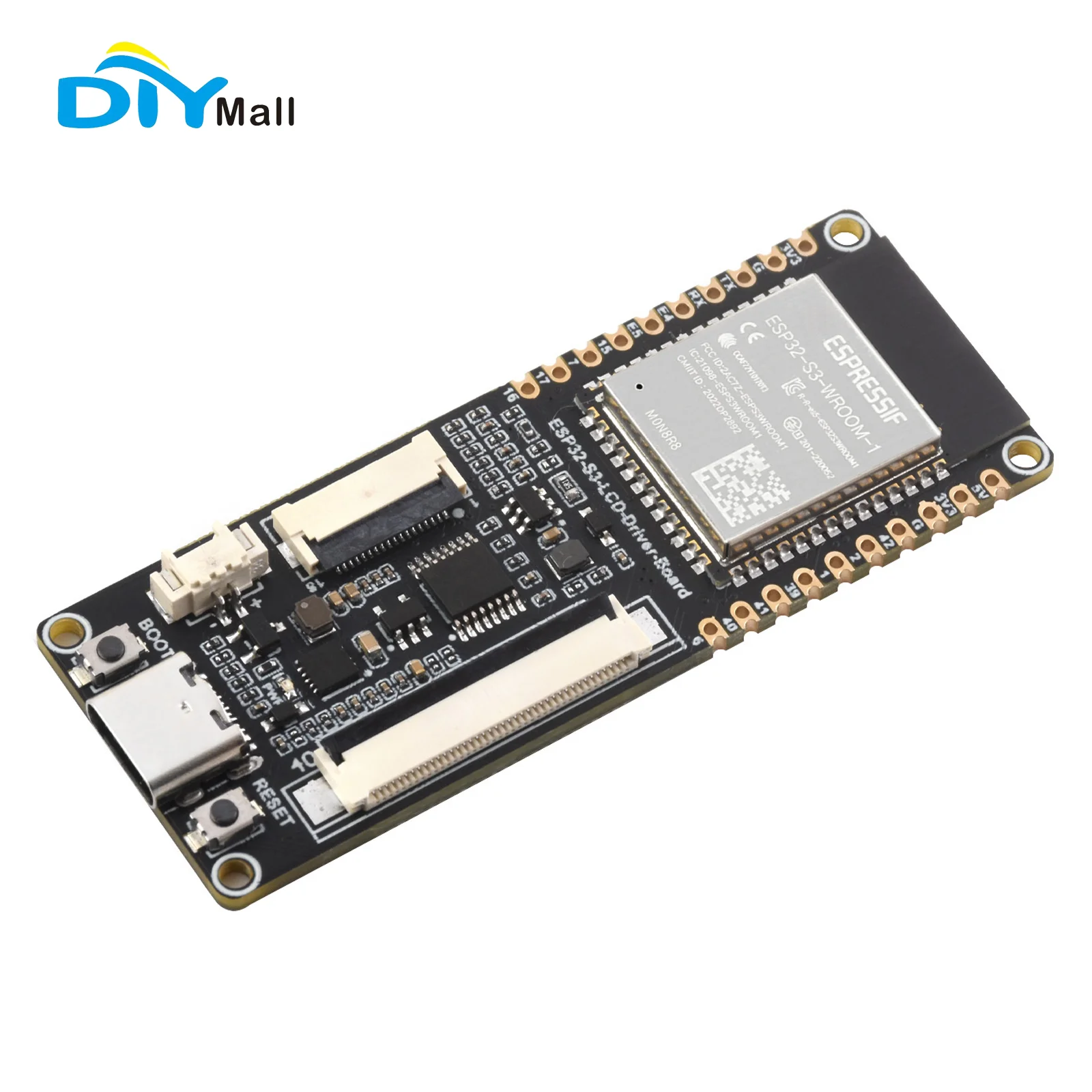 RGB LCD driver board equipped with 32-bit 240MHz LX7 dual-core processor large capacity 8MB PSRAM/Flash supports Wi-Fi、Bluetooth