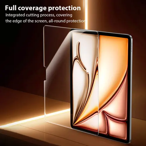Imagen 2 del producto Vidrio templado para iPad 10. a 9 a generación A16 Pro 12,9 11 13 2025 Protector de pantalla para ipad Air 4 5 Mini 6 7 7 a 8 a 10,2 película
