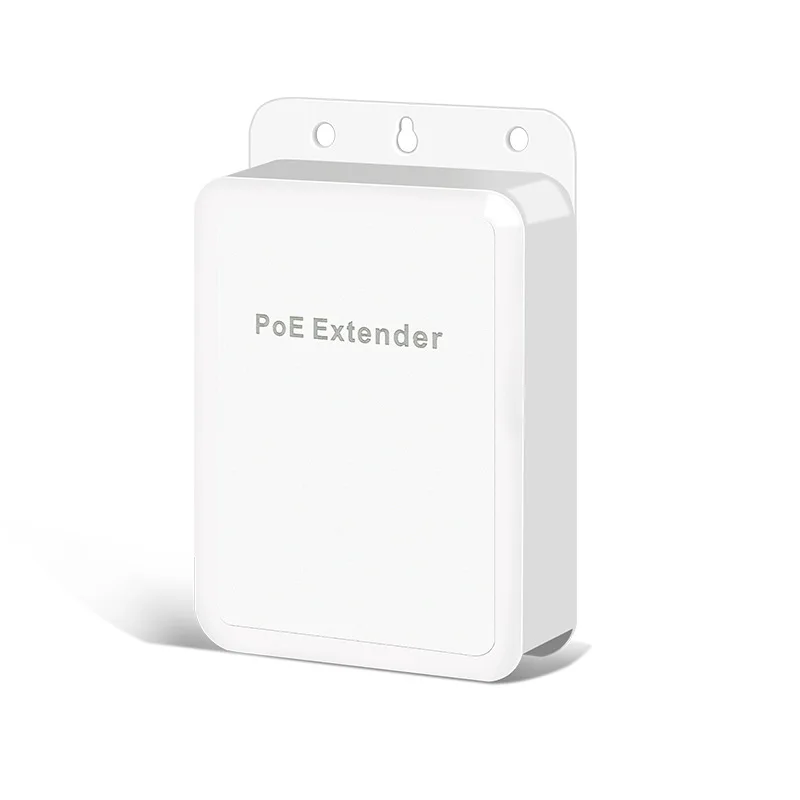 100/1000M POE Extender 4 porte Gigabit Switch di rete Ripetitore IEEE802.3af/at Plug and Play per PoE Switch NVR IP Camera AP