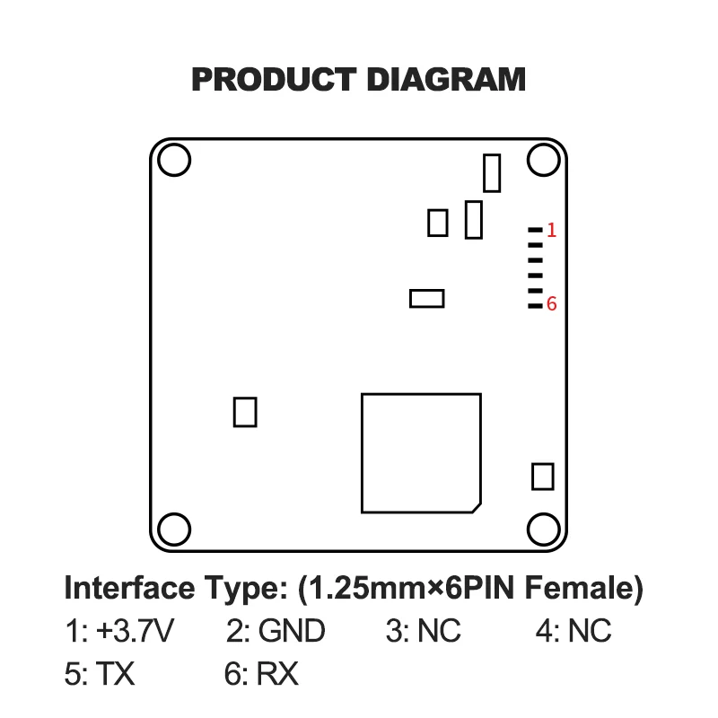 Hi-Link HLK-LD8001H Low Cost Water Level mmWave FMCW Radar Sensor Ranging Module HLK-LD8001H