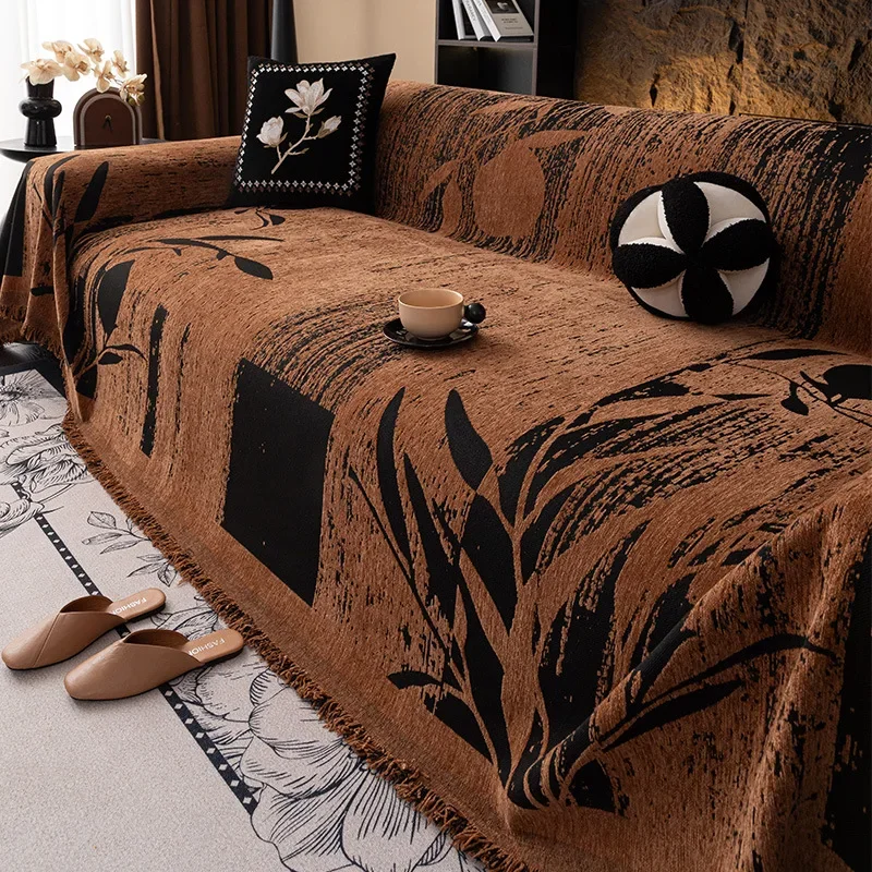 Light Luxury Premium Sofa Cover All Season Modern Simple Sofa Towel One Piece Blanket Home Textile Household Goods