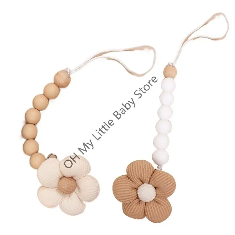 

M76C детская пустышка-цепочка, держатели для соски для малышей, ремешок для соски для новорожденных, игрушка-цепочка для соски,