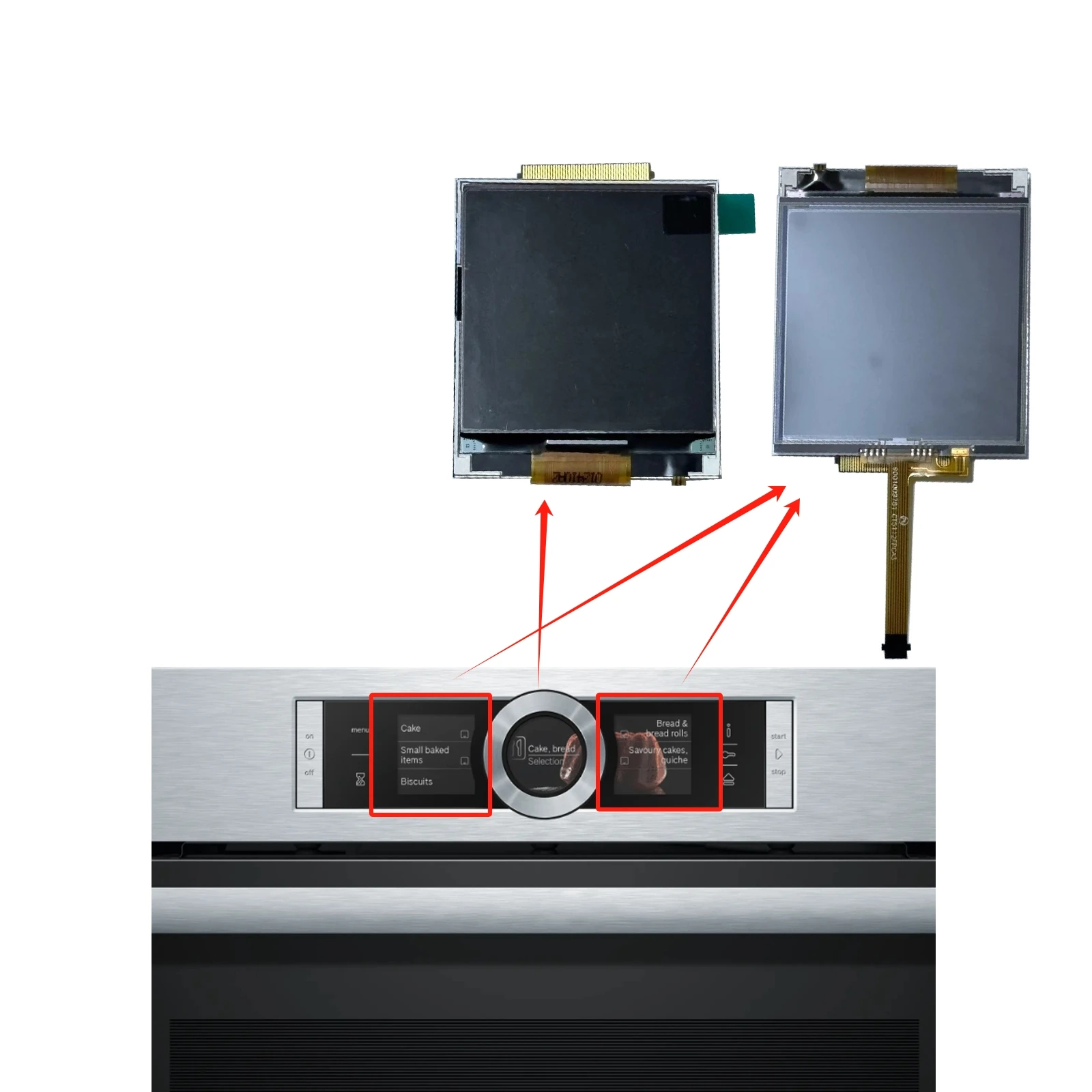 New Original Display for Bosch CSG656BS CSG656RB CSG656RS CSG656RW Series Oven machine Replacement