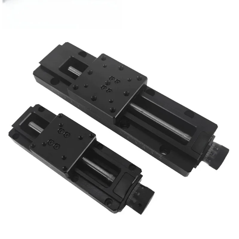 Micrometer Manual Translation Stage Dovetail Adjustment Slide Precision Displacement Platform PT48-75G PT76-150G Optical Lab