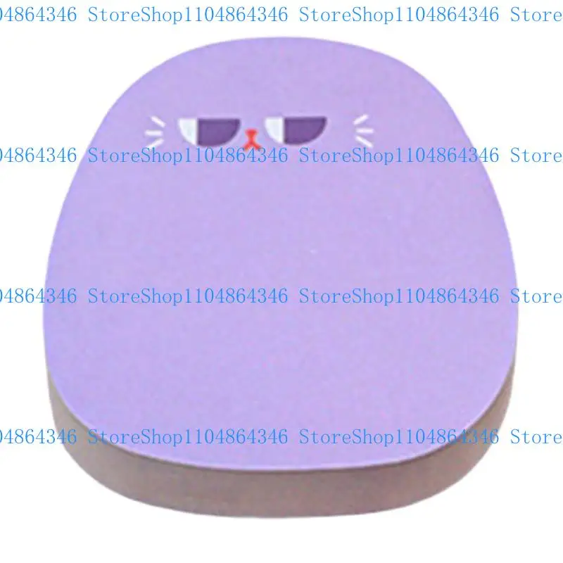 5Asd 60 feuilles nouveauté note note auto-adhéive Paper Paper Cartoon Note Paper 2.3x2.5in pour Fridges Computer Notebook