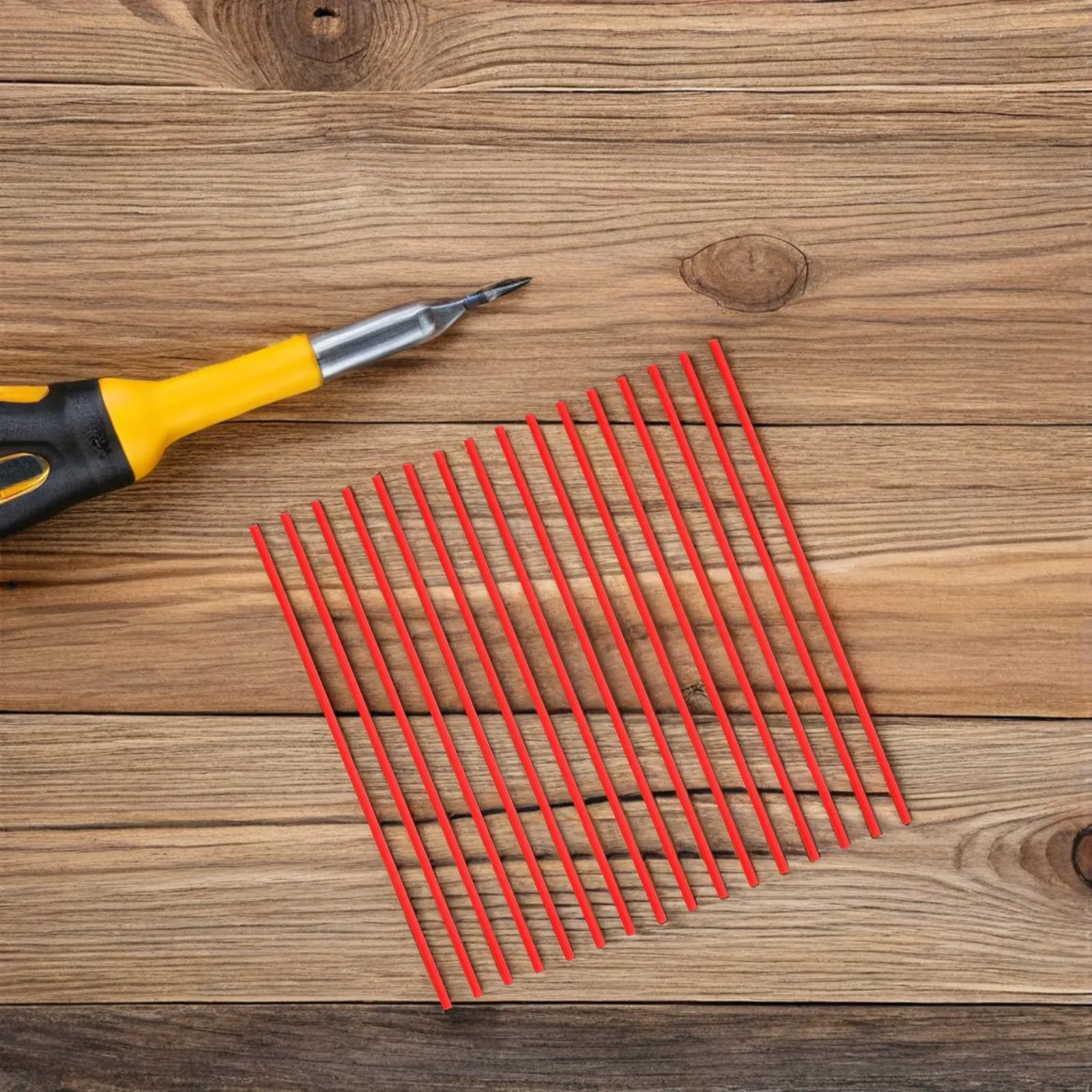 200Pcs Plastic Red Spray Can Straws Make Cleaning Easier For Mechanic Extension Tubes Lubricant Remover