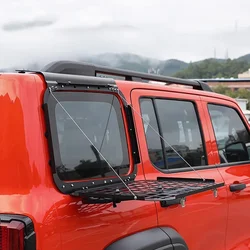 Modification Grille Frame for GWM TANK 300 Side Window Expansion Platform Rear Window Decoration Net Engineer Shovel 2021-2023
