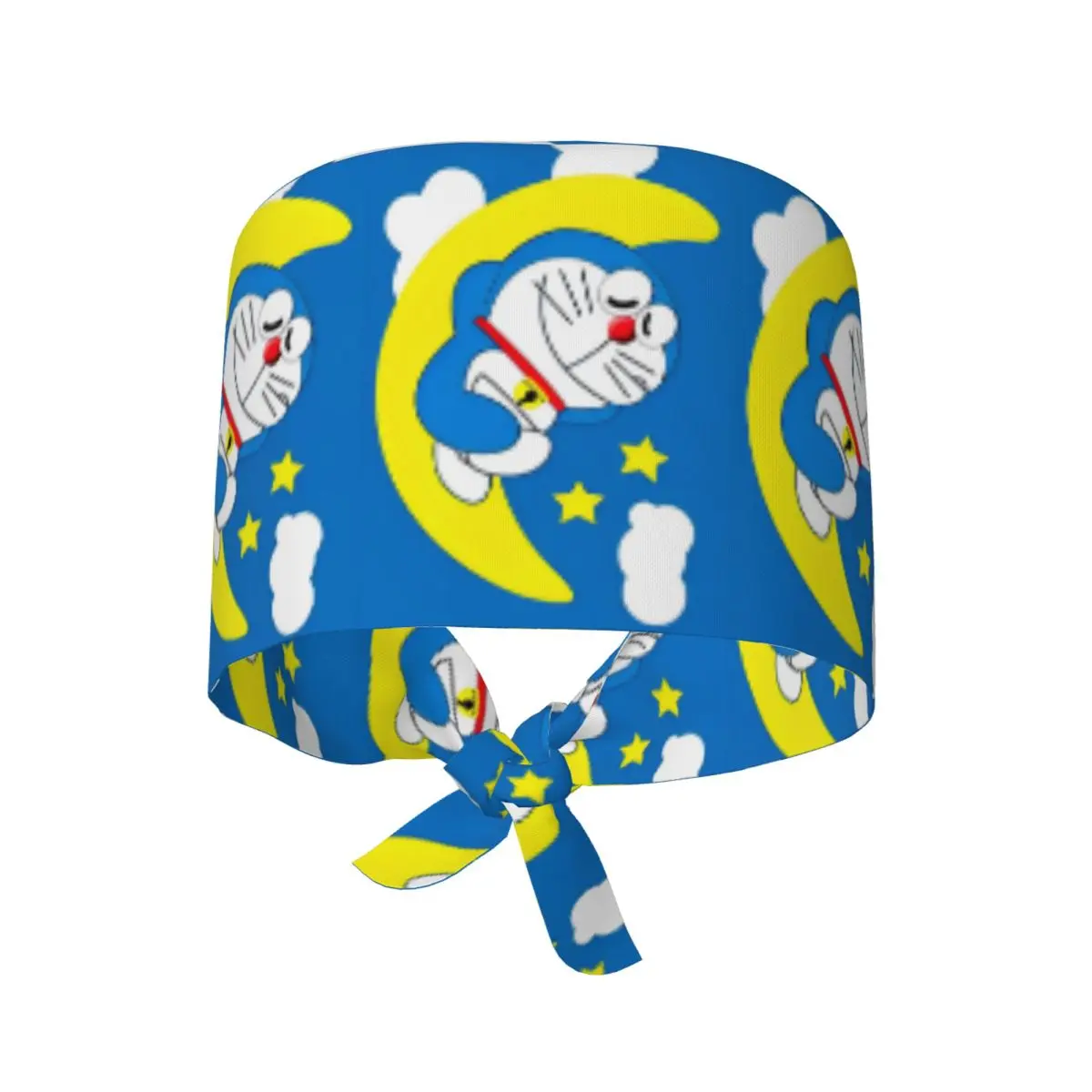 Work Scrub Cap Doraemons Nurse Hat For Unisex Women Long Hair Working Cap Breathable Design Medical Hat