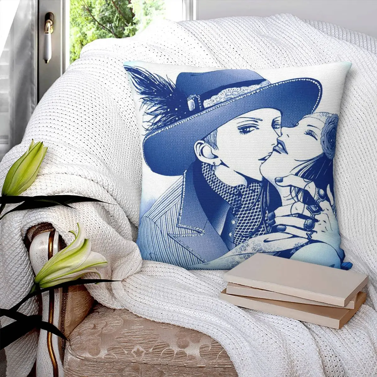 Love Anime Paradise Kiss Square Pillowcase Cushion Cover Pillow Case Throw Pillow Cover for Home Bedroom Car