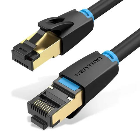 Vention Cat8 Ethernet Cable SFTP 40Gbps 2000MHz Cat 8 RJ45 Network Lan…